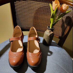Mary Jane style heels